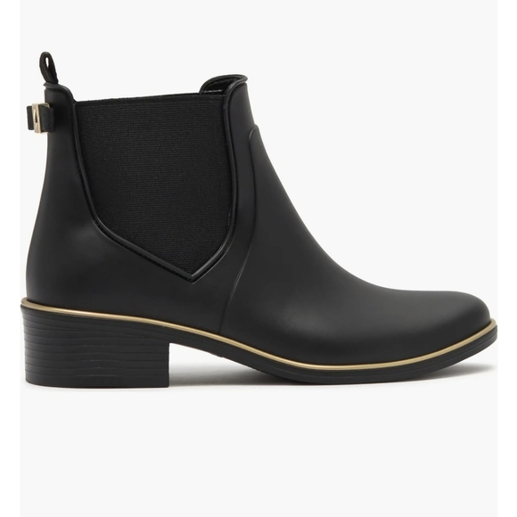 Kate Spade New York, Solstice Rain‎ Boot, Black, Size 6 - Picture 1 of 15